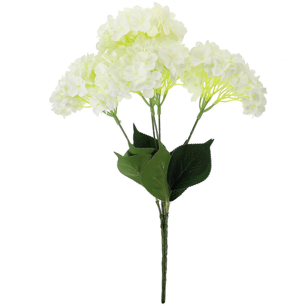 Kricely (As Show, One Size) Artificial Flower Bouqet Fake Hydrangea Bouquet Simulated Flower Ornament