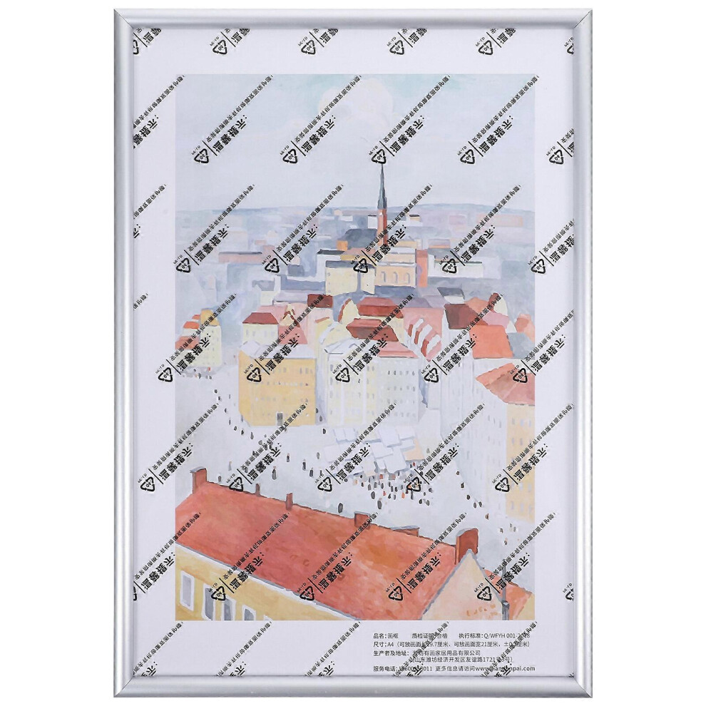 Kricely (As Show, One Size) Wall Mount Document Frame Multi-Use Poster Photo Holder Picture Frame Adorn