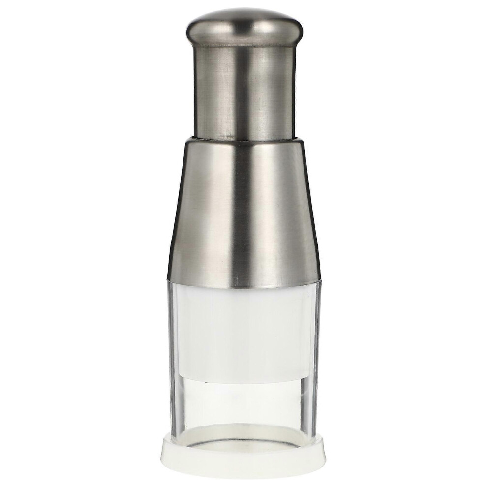 Kricely (As Show, One Size) Multi-Function Garlic Crusher Manual Garlic Press Vegetable Cutter Cooking Supply