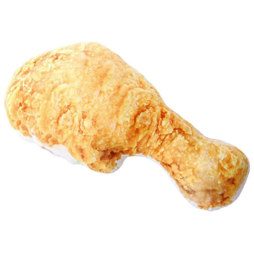 Kricely (As Show, One Size) Chicken Drumstick Pillow Stuffed Chicken Drumstick Lumbar Back Pillow Girls Throw Pillow