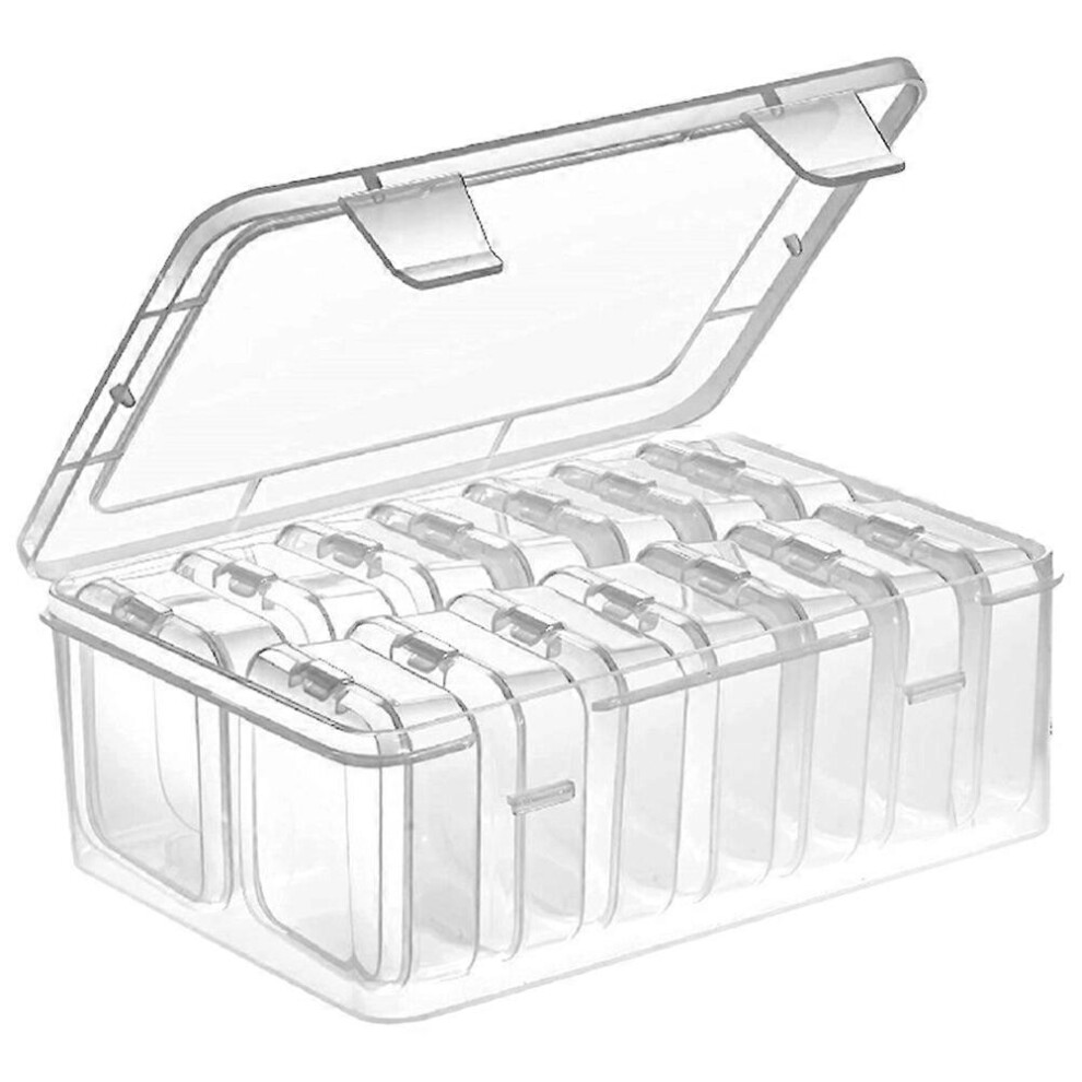 Kricely (As Show, One Size) 1 Set Of Storage Containers With Lids Storage Boxes For Pin Small Item Beads Earplugs Small Storage Box