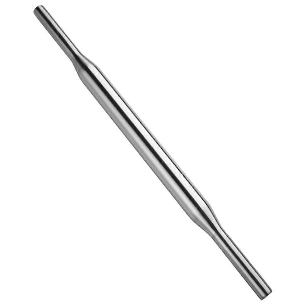 Kricely (As Show, One Size) Baking Rolling Pin Stainless Steel Dough Roller Pin Handles Baking Tool For Bread Pastry Pizza