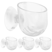 (As show, One size) 4pcs Aquarium Plant Holder Acrylic Aquarium Planter Acrylic Plant Cup Fish Tank Acrylic Planter