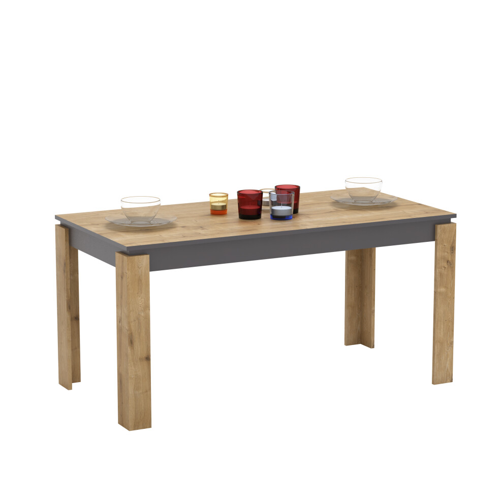 Decorotika Manhattan Dining Table For 4 People Kitchen Living Room