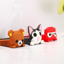 2pc Baby Silicone Cartoon Animal Door Stopper Children Kids Jammers Holder Lock Safety Protect Jammer Finger Corner Guards