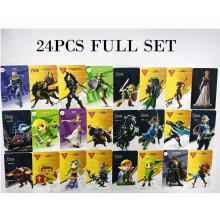 25 Full Set ZELDA BREATH OF THE WILD NFC PVC TAG Card for Switch Wii U, 20 Hearts WOLF LINK x 2