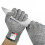 (M) Ranpo 1 Pair Cut Resistant Work Gloves HPPE Safety 1