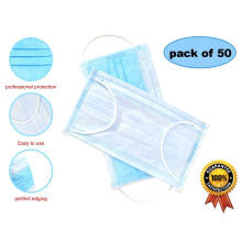 BOX OF 50 Surgical Medical Protective Disposable Masks FDA CE Approved