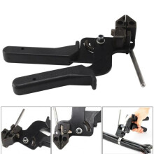 8.1'' Black Cable Tie Gun Ties Automatic Tensioner Cutter Tool