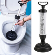 Drain Unblocker Plunger Suction Toilet Sink Shower Pipe Clog Plumbing