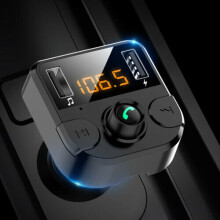 Bluetooth LCD Wireless Car MP3 FM Transmitter Radio USB Charger Handsfree Kit UK