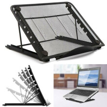 Portable Adjustable Cooling Foldable Notebook Laptop Desk Tables Stand