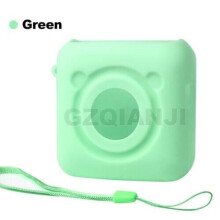 (Grey case) Portable Mini Pocket Thermal Printer