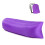 (Purple) Portable Inflatable Sleeping Bag Folding Air Sofa 1