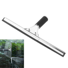 35cm Stainless Steel Window Squeegee Blade Cleaner Extend Handle Bathroom Glass