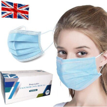 Pro Health Pharma 50 X Disposable Face Masks 3 Ply