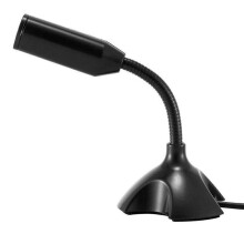 (Black) USB Stand Instrument Microphone for Tablet Laptop Black Mini Studio Speech New