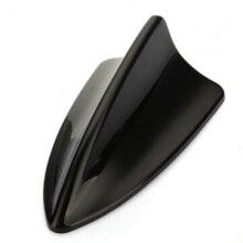 2Pcs Car Shark Fin Roof BMW-Style GPS Decorative Antenna Black