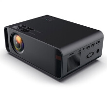 (Black, Wifi Android Version) HD 1080P Projector Smart Home LED Projector WiFi