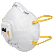 3M Cup Shaped Valved Respirator Protective Mask, Lightweight, Comfortable, 2 Set