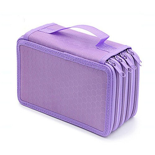 (Purple) Cases Stationery Pouch Bag Pen Cases