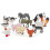 Learning Minds Set of 12 Farm Animals 1
