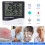 Thermometer Digital LCD Hygrometer Room Indoor Temperature Clock 1