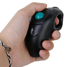 Mini Handheld USB Wireless Finger Trackball Mouse Air Mice Laptop PC Computer