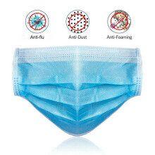 20Pcs Face Mask Disposable 3 Ply Layer Mouth Covering Masks