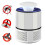 (White) USB Mosquito Fly Insect Bug Killer Electric Lamp Zapper Trap Killer LED Mute 1