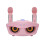 SD306 Dual Wireless Microphone Bluetooth Speaker Mobile Wireless Karaoke Speaker Wireless Stereo Speaker Set Pink 1