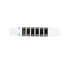 9PCS Forehead Thermometer Bendable Baby LCD Color Changing Body Temperature LCD Temperature Sticker