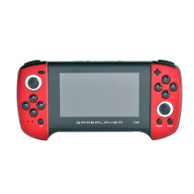 4.3-inch 8G Memory High-definition Large-screen Handheld Game Console Two-player Battle Arcade Handheld Console-Red