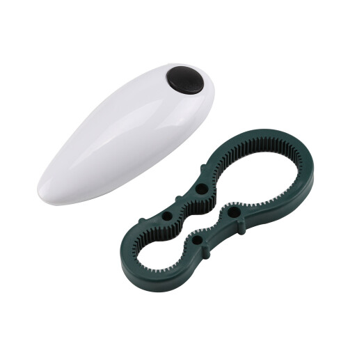 Electric Automatic Cordless Hands Free Can Jar Tin Opener Kitchen Tool