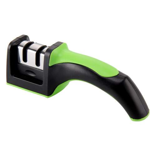 (Green) 2-Stage Knife Sharpening Kitchen Knife Sharpener Manual