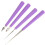 2 Set Diamond Hole Enlarger Tool Set Tipped Reaming File Reamer 1