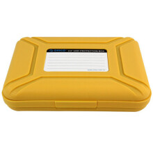 Phx-35 3.5 inch SATA SSD HDD Hard Drive Disk Storage Enclosure Case Box Protector YELLOW