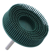 Polishing Wheel Grit 50 80 120 Radial Bristle Disc 2 inch 3 inch Emery Rubber Abrasive Brush 1/4" 6.35mm for Dremel Accessories