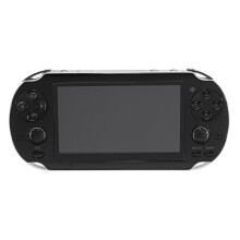 4.3 Inch Portable Handheld Game Console Player 300 Game Built in Video Camera BLACK