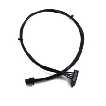 3Pcs 45cm Mini 4Pin to 15Pin SATA Hard Disk Adapter Cable Power Adapter Extension Lead Wire