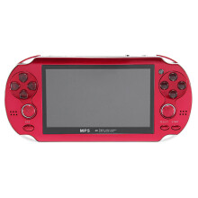 4.3 Inch Portable Handheld Game Console Player 300 Game Built in Video Camera RED