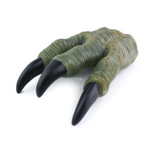 (Green) Claws Kids Dinosaur Gloves Model Toys Hands Puppet Xmas Christmas Toys UK