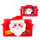 (Red) Children's Digital Camera Mini Christmas Limited Gift with Camera Case 1