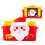 (Yellow) Children's Digital Camera Mini Christmas Limited Gift with Camera Case 1