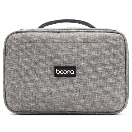 23cm*16cm Double Deck Digital Accessories Storage Bag U Disk Memory Card USB Cable Tablet Organizer Travel Bag
