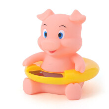 2 in 1 Infant Baby Bath Water Thermometer Cartoon Animal Duck Baby Tub Toy Temperature Tester Kid Bath Supplies