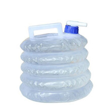 5L 2PCS Outdoor Collapsible Foldable Water Bags Container Camping Hiking Portable Survival Water Storage Carrier Bag
