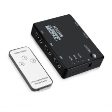 3x1 HDMI Splitter 3 Port Hub Box Auto Switch 3 In 1 Out Switcher 1080p HD 1.4 With Remote Control for HDTV XBOX360 PS3 Projector