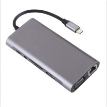 USB HUB to Multi USB 3.0 USB Adapter Dock for MacBook Pro Accessories Type C 3.1 Splitter 3 Port Laptop docking station VGA HDMI