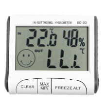 Digital Humidity Indoor Outdoor Hygrometer Thermometer Temperature Home Garden